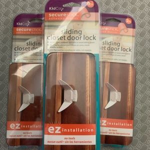 NWT Sliding Closet Door Locks- Maternity